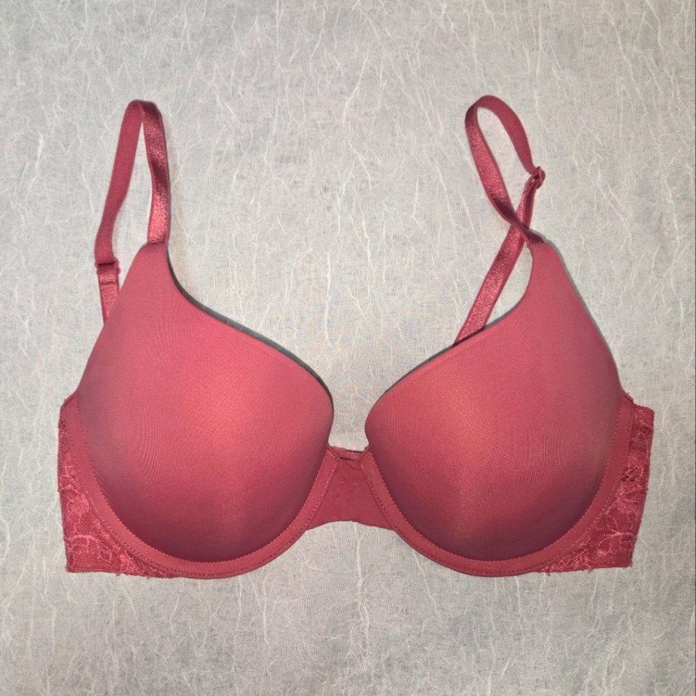 Victoria's Secret T-Shirt Pushup Full Coverage 32D Pink